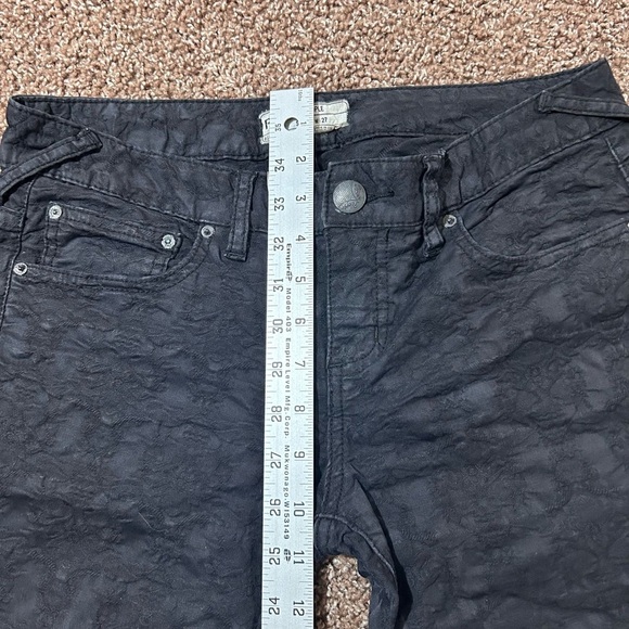 Free People Black Skinny Trousers - Picture 6 of 9
